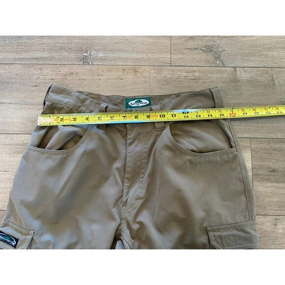 Arborwear Ground Flex Pants Brown Cargo Canvas Outdoor Work Men's Size 32X32 - Picture 4 of 9